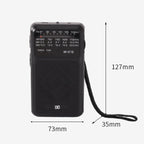 W-918 Pointer Dual-Power Radio FM/AM/SW Full-Band Radio