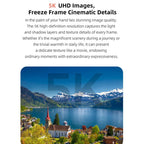 G650 5K / 72MP WiFi Digital Video Camera Camcorder 2.8 Inch IPS Screen 12X Optical Zoom, G650