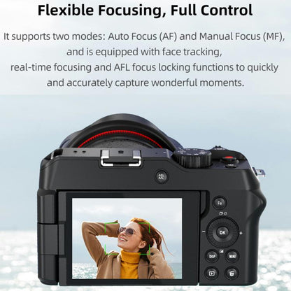 G650 5K / 72MP WiFi Digital Video Camera Camcorder 2.8 Inch IPS Screen 12X Optical Zoom, G650