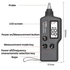 SMART SENSOR Explosion-Proof Handheld Portable High-Precision Motor Vibration Meter, SMART SENSOR AM63A
