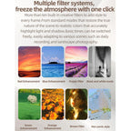 D27 4K Vlogging Camera 64MP Photo, 6x Optical Zoom, 180-Degree Flip Screen & WiFi Connectivity, D27 Black, D27 Brown
