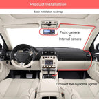 G98 HD 1080P Dash Camera Infrared DVR Recorder, Front + Inside, Front + Inside + Rear