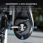WEST BIKING Bicycle Road Bike Lock Pedal Double-Sided Lock 3 Bearing Bike Pedals