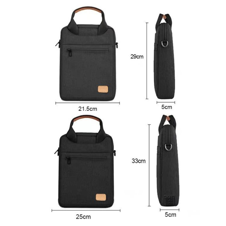 Laptop Carrying Case Tablet Inner Sleeve Single-Shoulder Crossbody Bag, 10.8-11.5 inch, 12-13 inch