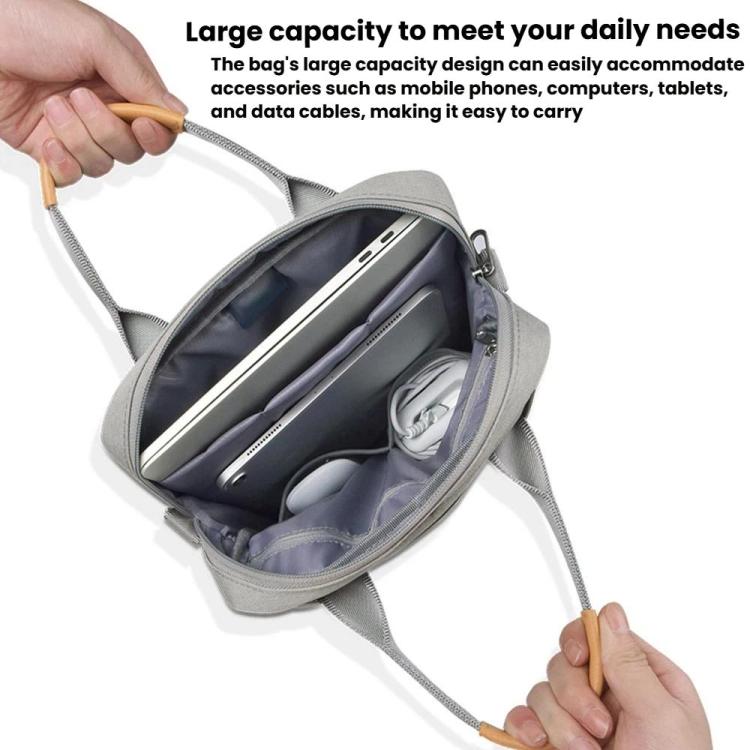 Laptop Carrying Case Tablet Inner Sleeve Single-Shoulder Crossbody Bag, 10.8-11.5 inch, 12-13 inch