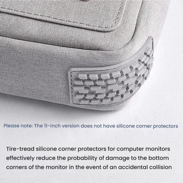 Laptop Carrying Case Tablet Inner Sleeve Single-Shoulder Crossbody Bag, 10.8-11.5 inch, 12-13 inch