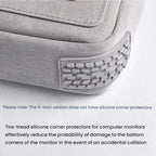 Laptop Carrying Case Tablet Inner Sleeve Single-Shoulder Crossbody Bag, 10.8-11.5 inch, 12-13 inch