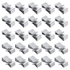 25pcs Universal Trailer Accessory Wire Clips Cable Organizer Clamps, 25pcs Cable Organizer Clamps