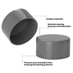 1.98 Inch Bearing Protector Cover Lubricator Rubber Cap, 4pcs Bearing Protector Cover
