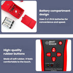 SMART SENSOR AS8800C Portable Digital Display Combustible Gas Detector High-Precision Alarm Gas Leak Detector, AS8800C