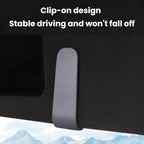 2pcs Car Sunglasses Clip Multifunctional Ticket and Card Holder