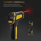 Industrial High-Precision Infrared Thermometer For Baking & Kitchen, SMART SENSOR ST390+
