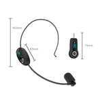 K-06 2.4G Head-Mounted Wireless Microphone Amplifier Headset, 1 in 1, 1 in 2