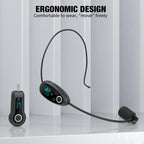 K-06 2.4G Head-Mounted Wireless Microphone Amplifier Headset, 1 in 1, 1 in 2