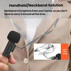 DIYO-1136 Handheld Wireless Condenser Microphone With Power Display Teaching Microphone & Voice Amplifier, 1 in 1 6.5mm, 1 in 2 6.5mm, 1 in 1 3.5mm, 1 in 2 3.5mm