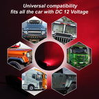 MK-197 High-Brightness 3-LEDs Truck Side Light Cargo Box Signal Marker Light