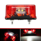 MK-136 10-30V Car Trailer License Plate Light IP65 Waterproof LED Light, MK-136