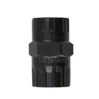 BIKERSAY 2-in-1 Bicycle Freewheel Removal Socket Tool Compatible with Cassette and Threaded Freewheels, BT013X