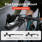 Action Camera Speedometer Cycling Mount, aMagisn BR01 Independent Handlebars, aMagisn BR02 Integrated Handlebars