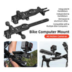 Action Camera Speedometer Cycling Mount, aMagisn BR01 Independent Handlebars, aMagisn BR02 Integrated Handlebars