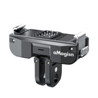 aMagisn TN02 Rechargeable Magnetic Quick-Release Base Action Camera Accessory, TN02