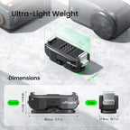 aMagisn TN02 Rechargeable Magnetic Quick-Release Base Action Camera Accessory, TN02