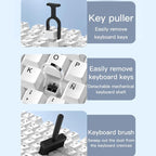 22-in-1 Keyboard Cleaning Kit with Wrist Rest Magnetic Storage Case Tools for Mechanical Keyboards, Laptops, Phones,