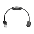 0.3m Push-button T3-speed Adjustable Power Cord