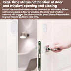 2 In 1 Smart Zigbee Door Window Sensor, Compatible With Home Assistant, ZG-102Z