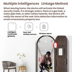 2 In 1 Smart Zigbee Door Window Sensor, Compatible With Home Assistant, ZG-102Z