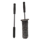 Artificial Wool Fiber Stick Car Crevice Wheel Hub Cleaning Brush