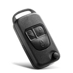For Mercedes-Benz Car Remote Key Shell Without Light / Small Key Blank, 3 Buttons