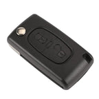 For Peugeot 2 Button Car Remote Key Shell