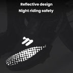WEST BIKING Breathable Reflective Cycling Shoe Covers For Bikes Half Palm Windproof & Warm Shoe Covers, M, L, XL