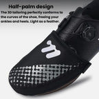 WEST BIKING Breathable Reflective Cycling Shoe Covers For Bikes Half Palm Windproof & Warm Shoe Covers, M, L, XL