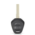 For Porsche Straight-Type Car Key Remote Control Shell, 2 Buttons, 3 Buttons