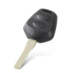 For Porsche Straight-Type Car Key Remote Control Shell, 2 Buttons, 3 Buttons
