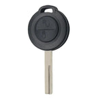 For Mitsubishi Straight Blade Round Head Flat Blank Right Groove Key Shell