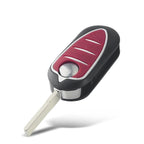 For Alfa Romeo 3-Button Folding Car Key Shell With SIP22 Blade