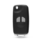 For Suzuki SX4 Straight Blade Folding Side Keyless Entry Car Key Fob Case