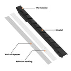 ENLEE TPU-01 Bike Chain Anti-Scratch Protector Strip Down Tube Anti-Scratch Shock-Absorbing Sticker