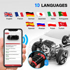 OBD2 Full System Diagnostic Tool Oil Maintenance Electronic Parking Brake Reset, THINKSAFE