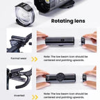ENLEE EN-12 Outdoor Waterproof High-Brightness Bike Headlight Portable MTB Night Riding Light, 900LM, 1200LM