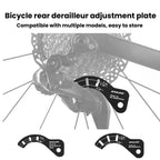 ENLEE E-GJ001 Bike Rear Derailleur Adjustment Plate GG Adjustment Gauge, A, B