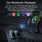 Stereo Bluetooth 5.3 Receiver Hands-Free Wireless Adapter 3.5mm Audio AUX Adapter, BC03