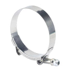 Automotive Motorcycle Muffler Exhaust Pipe Clamp Stainless Steel T-Type Heavy-Duty Clamp, 2 inch 51-61mm, 2.5 inch 64-74mm, 3 inch 77-87mm, 4 inch 102-112mm