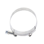 Automotive Motorcycle Muffler Exhaust Pipe Clamp Stainless Steel T-Type Heavy-Duty Clamp, 2 inch 51-61mm, 2.5 inch 64-74mm, 3 inch 77-87mm, 4 inch 102-112mm