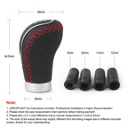 Automotive Aftermarket PU Shift Knob Gear Shift Lever With 3-Position Dial