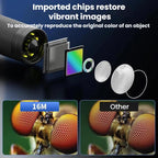 MK7 7 Inch Rotatable HD Display Digital Industrial Microscope Repair & Inspection Tool, Without Light, With Light
