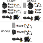 ATV LED Turn Signal Relay Kit, 8 LED Lights+Square Horn, 4 LED Lights+Square Horn, 6 LED Lights+1 Switch